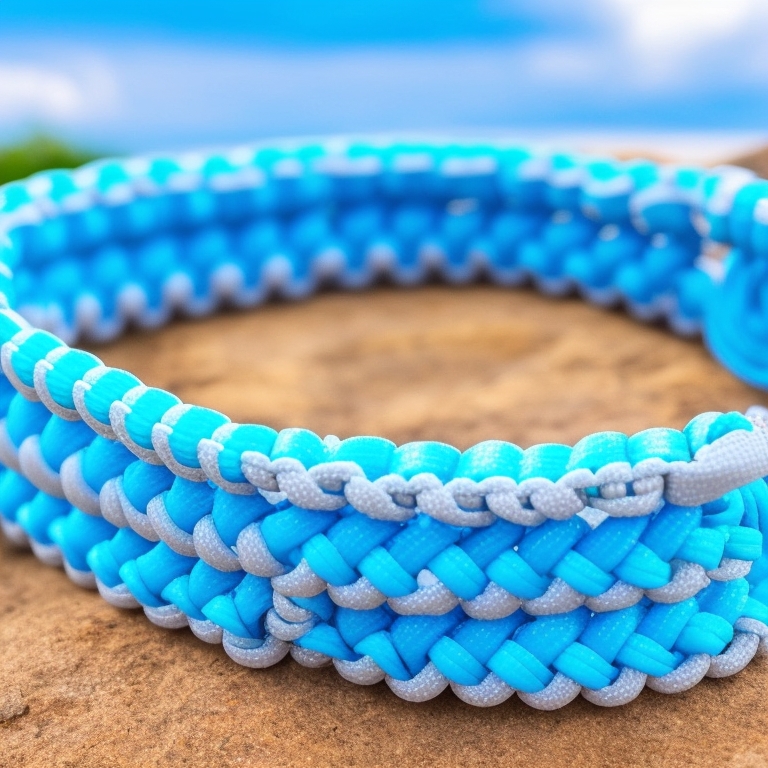 come fare un braccialetto con paracord e perline