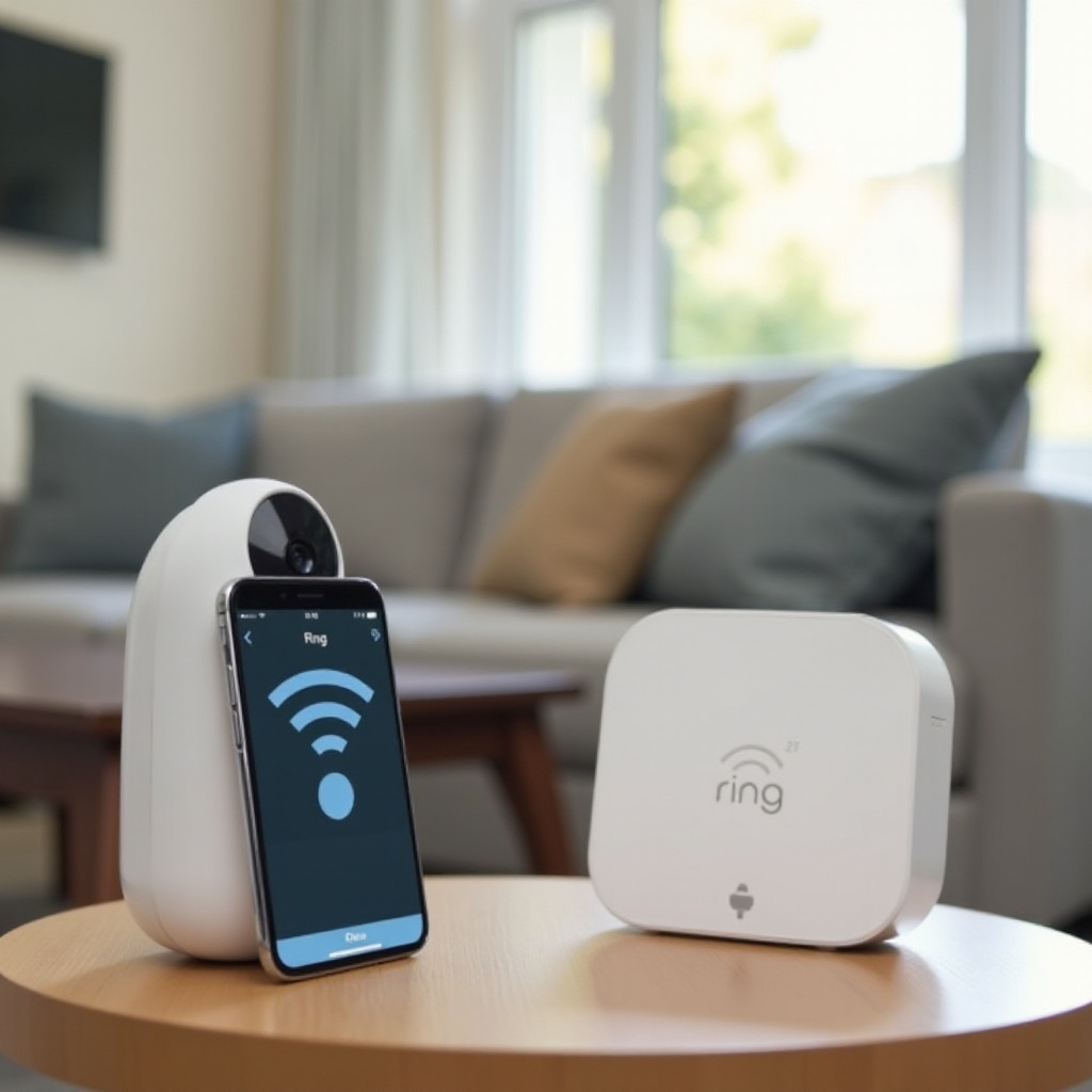 كاميرا Ring غير متصلة بالإنترنت لكن شبكة Wi‑Fi تعمل