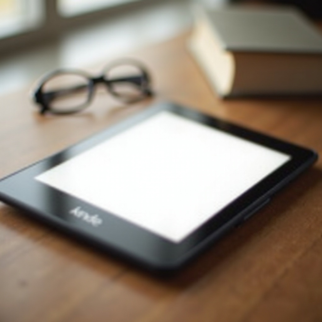 Kindle bloccato su schermata bianca