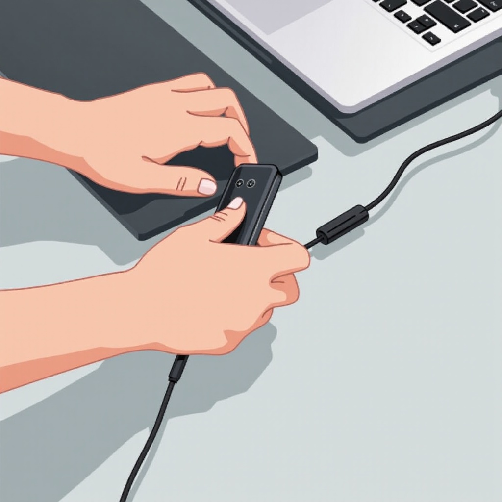 كيفية توصيل ميكروفون قابل للفصل