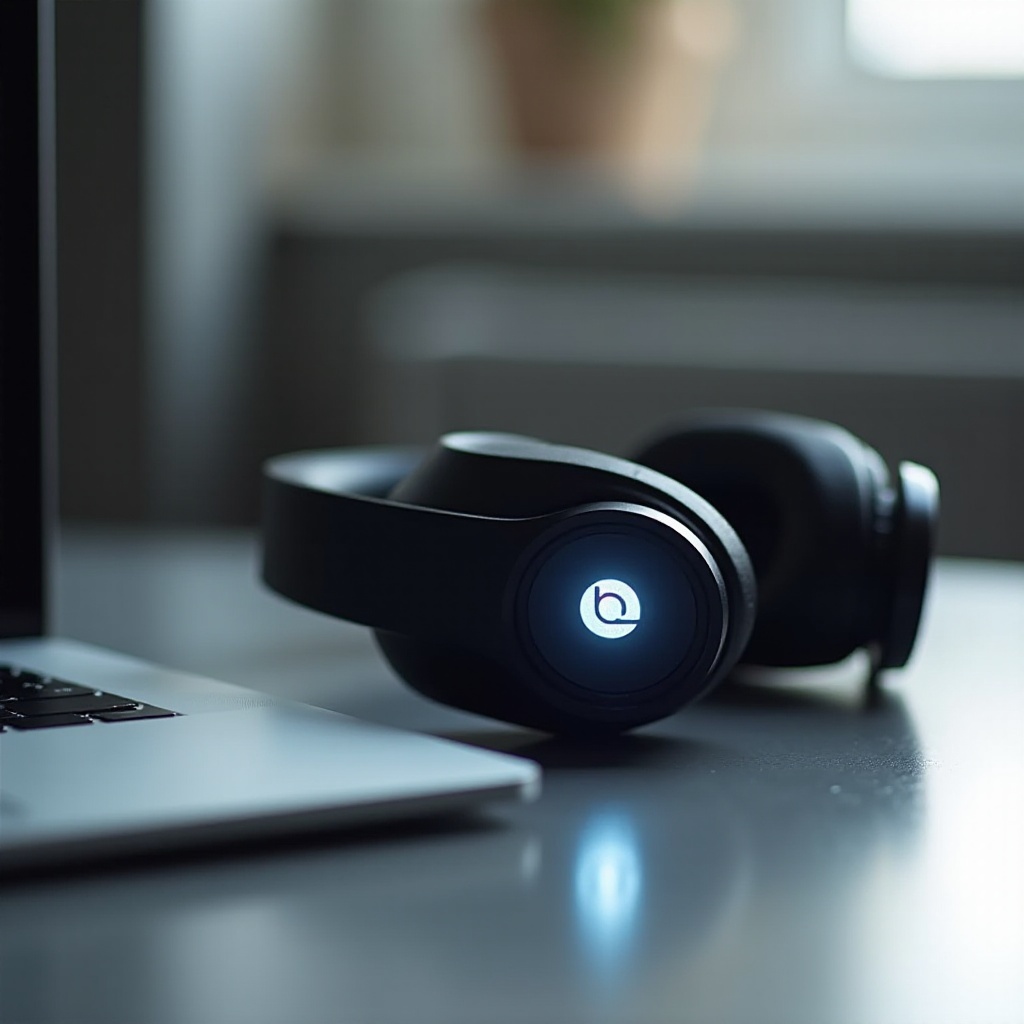 beats studio 3 وميض ضوء أبيض