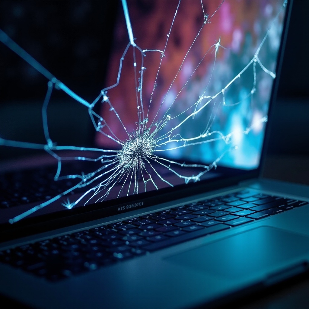 كيفية إصلاح شاشة الكمبيوتر المحمول المتشققة دون استبدالها