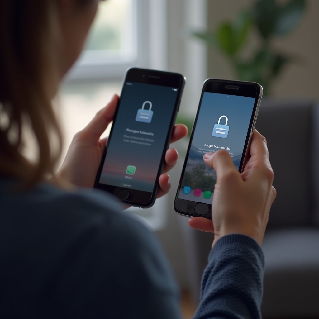 sposta Google Authenticator su un nuovo telefono