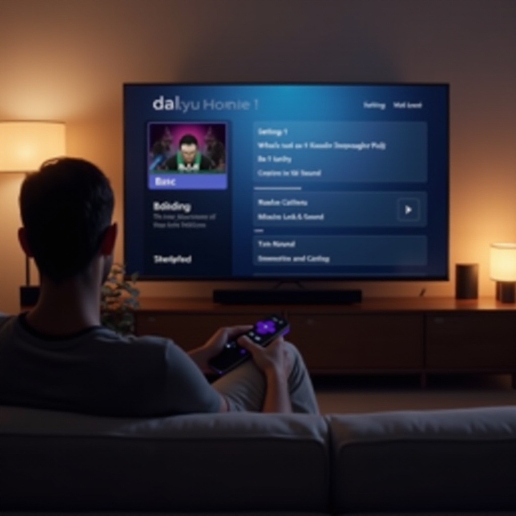 Roku-TV-Musik-Klangeinstellung