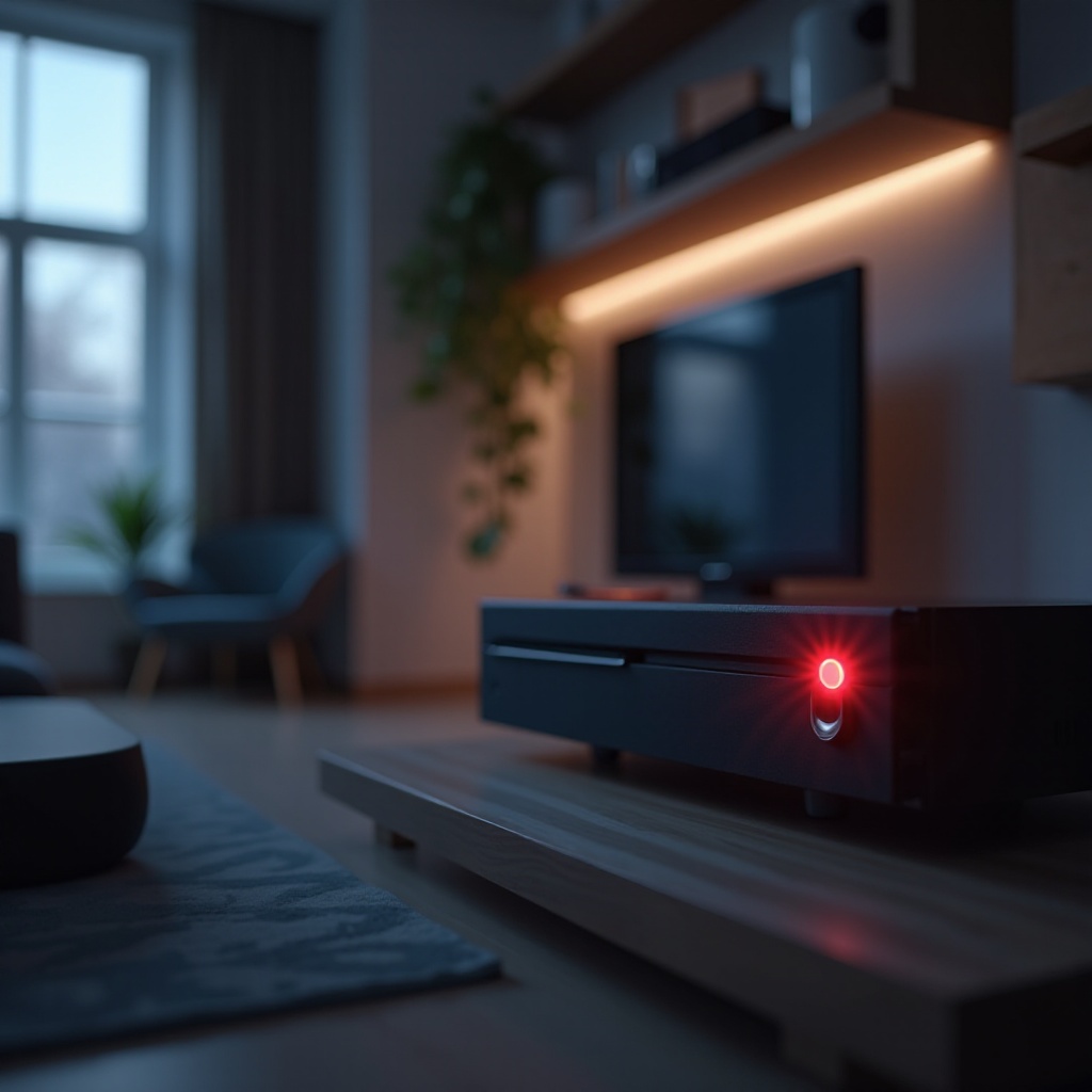 blinkendes rotes Licht des Reolink-DVR