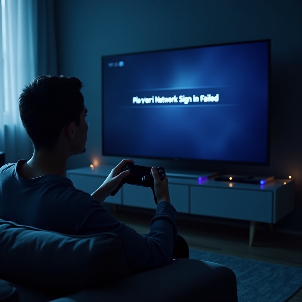 playstation network sign in failed ps5