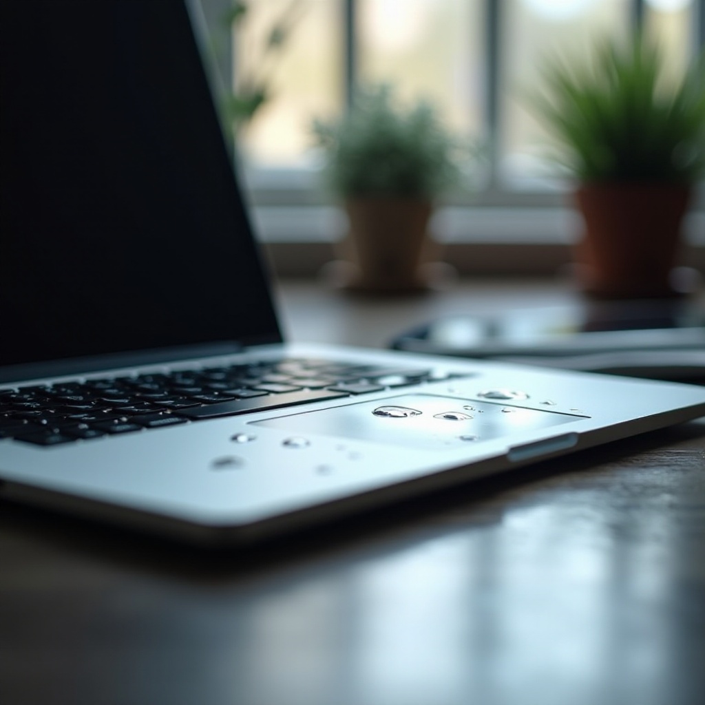 Wasser auf MacBook verschüttet