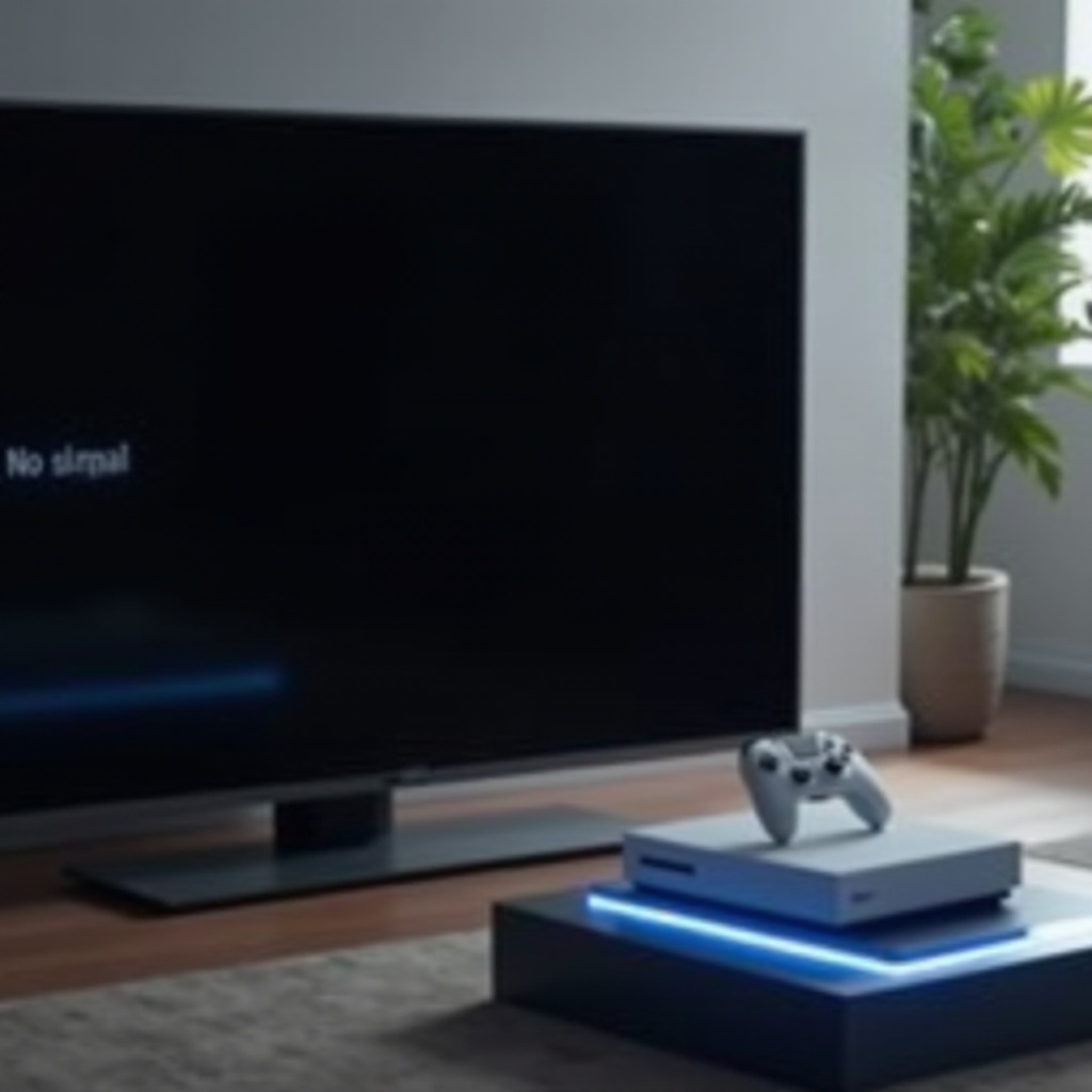 ps5 not showing on tv but sound works