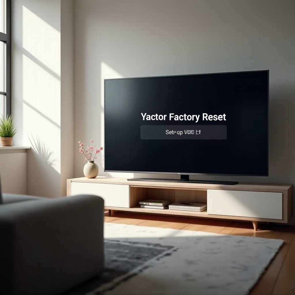 كيفية إجراء إعادة ضبط مصنع على تلفزيون Vizio