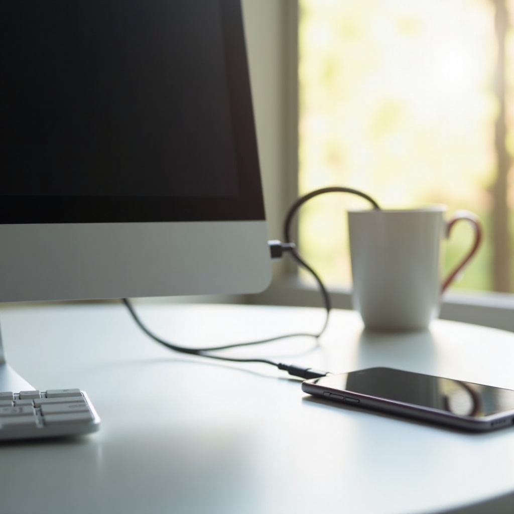 conectar el teléfono al monitor