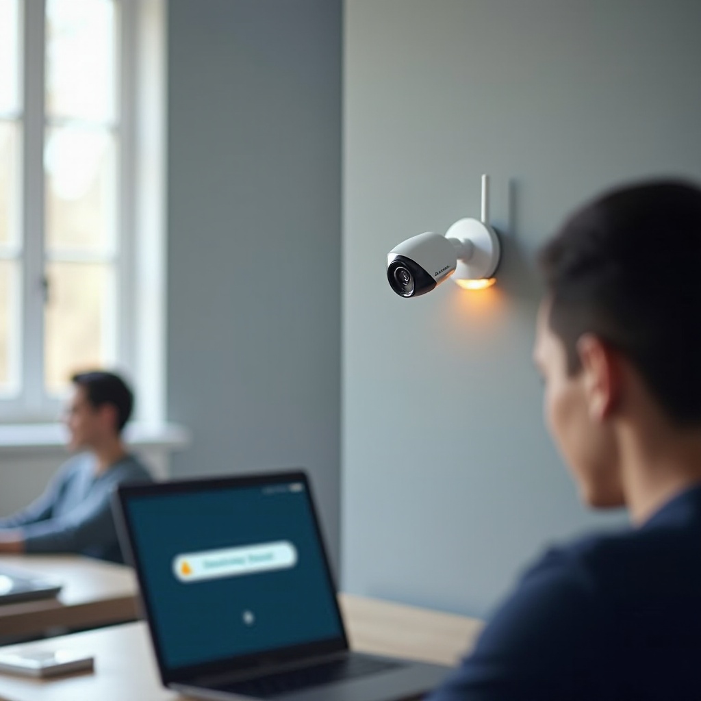 falló la conexión de la cámara Reolink