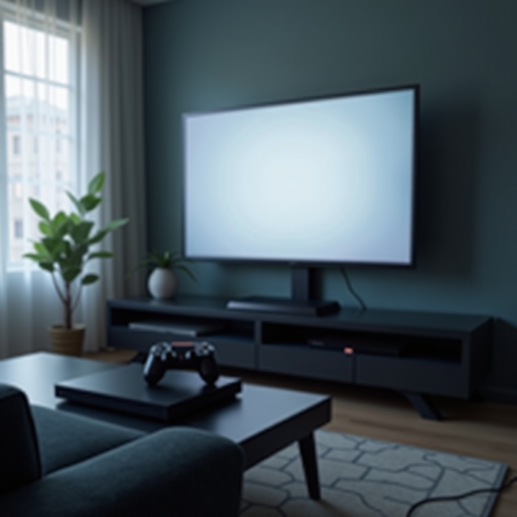 PS5 не отображается на телевизоре, но звук есть
