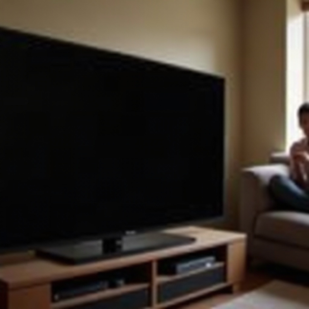 Téléviseur Onn Roku sans image mais avec le son