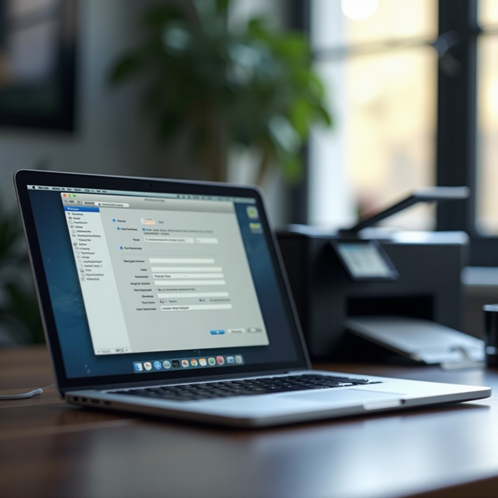 trouver l'adresse IP de l'imprimante mac os x